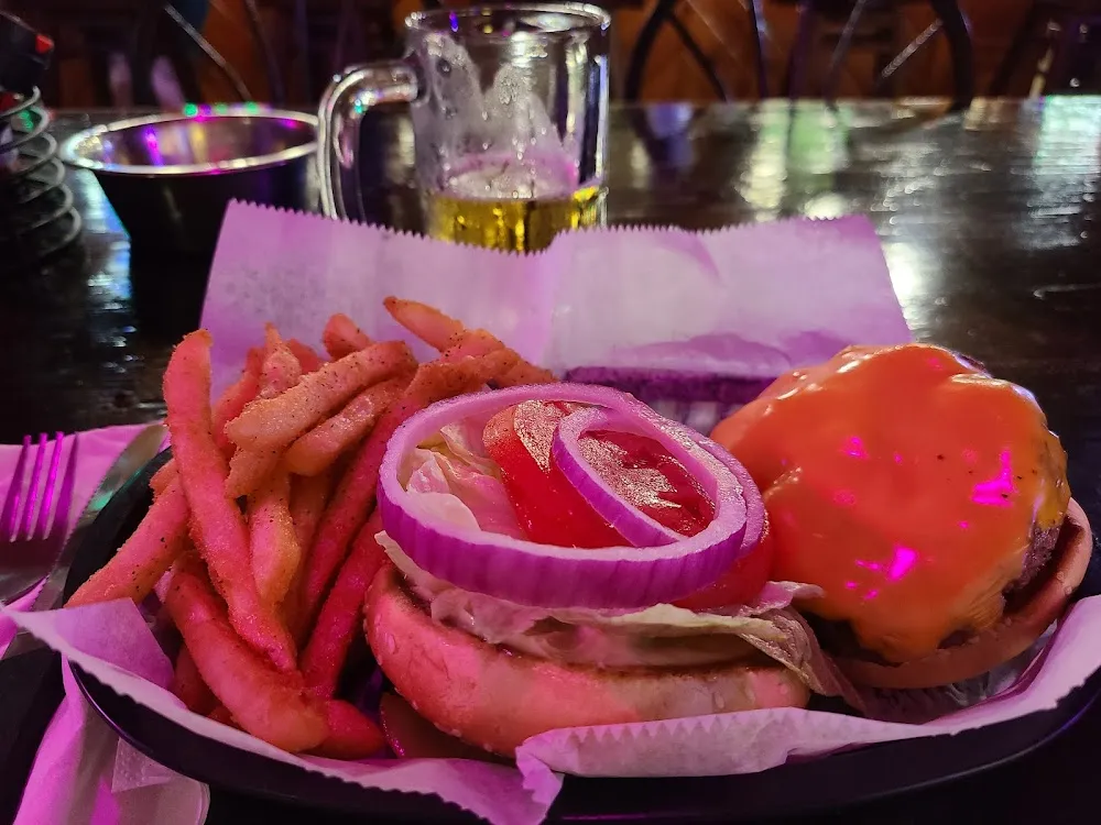 Cheeseburger & Fries Basket