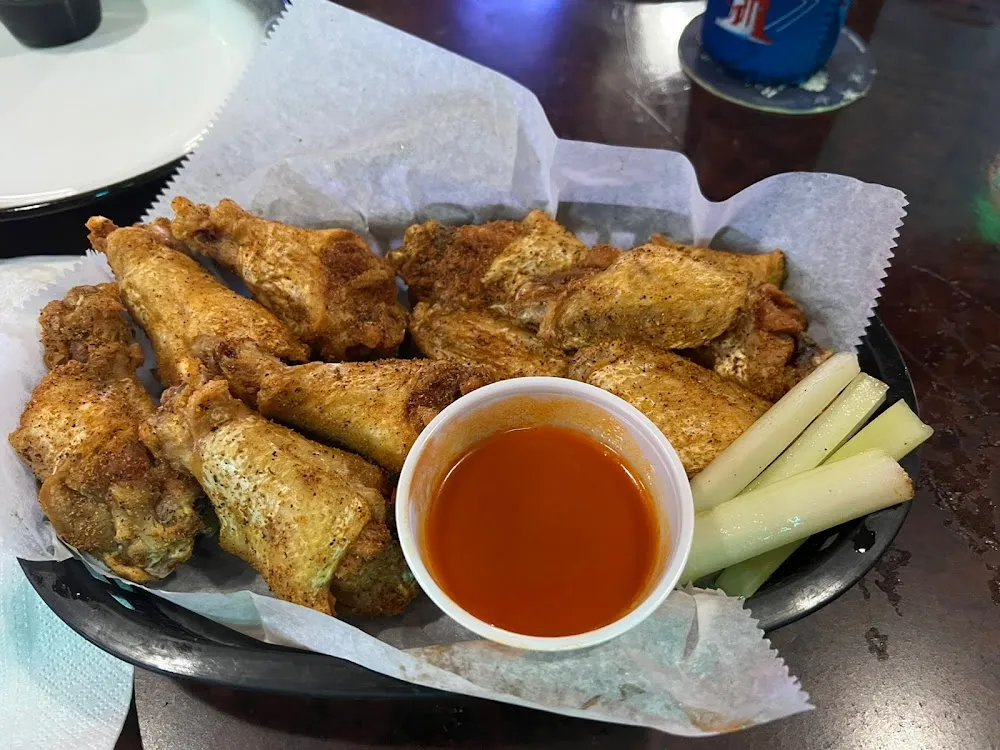 Chicken Wings Dusted with House Rub